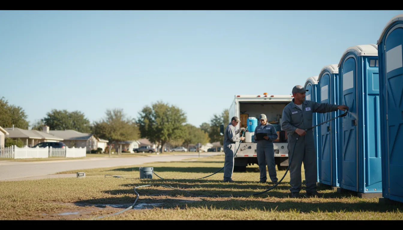Long-Term Portable Toilet Rental in Markleville, IN near me